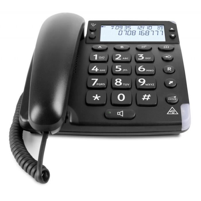 Téléphone filaire DORO - MAGNA 4000 • Téléphone fixe