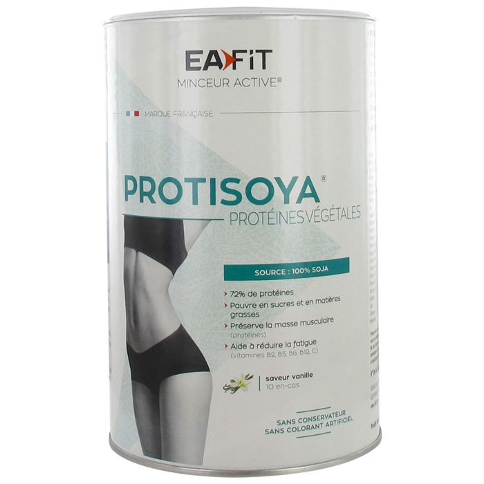 Eafit Protisoya Protéines Végétales saveur Vanille 320g
