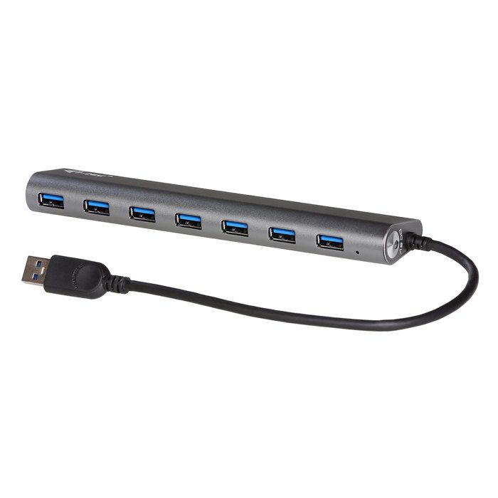 I-TEC Hub USB Metal - USB - Externe - 7 Total USB Port(s) - 7 USB 3.0 Port(s) - PC, Mac