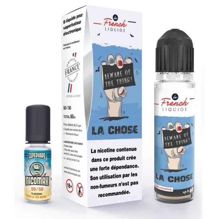 Le French Liquide: La Chose 60ml Easy2Shake - dosage nicotine:6mg