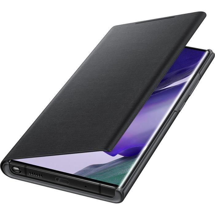 Coque LED noir Note20 Ultra