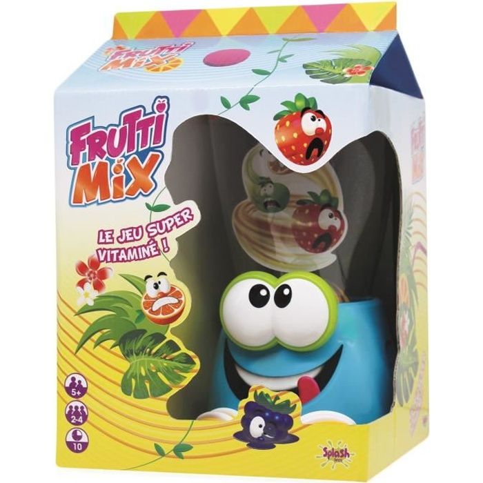 SPLASH TOYS Frutti Mix - Il fait voler les fruits dans tous les sens - Jeu d'action et de réflexe -