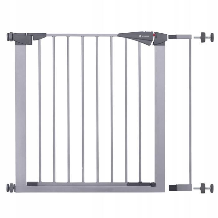 SPRINGOS® Barrière de Sécurité Bébé, Enfant pour Escaliers, Portes 79-91 cm