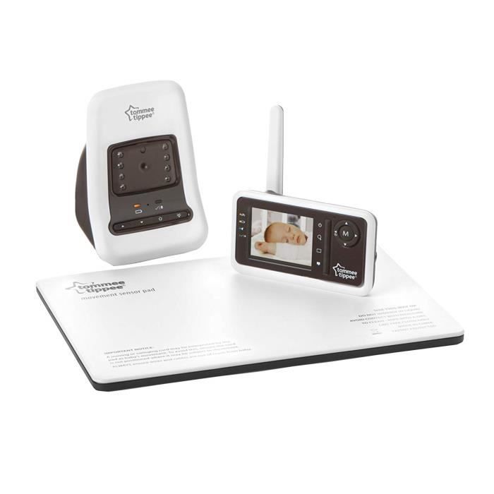 Tommee Tippee ecoute-bébé vidéo numérique avec capteur de mouvements