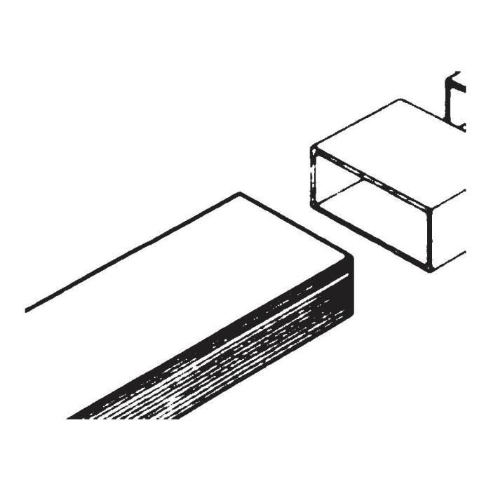 Conduit plat type 100