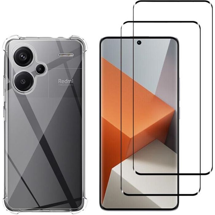 Cover TPU Trasparente + Vetro Temperato Per Realme Note 50 &ndash; Custodia Sottile