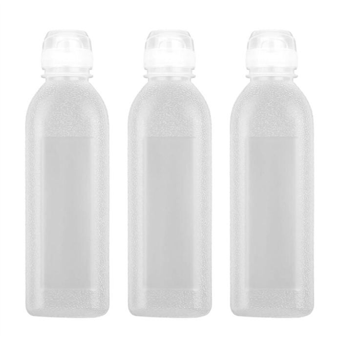 Bouteilles à Presser Pour Sauce, 460 Ml 10 Pcs/ensemble Distributeur De Condiments Contenant Des Condiments Rechargeables Pour Vinaigre à La Crème à L'huile De Sauce (Blanc