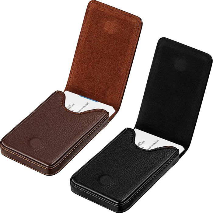 Étui Métal Pour Cartes De Visite Hnogri - Style Fermeture Boucle, Fin Et Compact - Organiseur Professionnel Ou Personnel