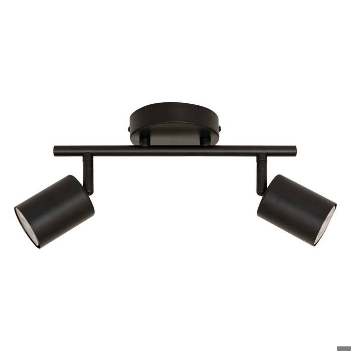 Applique murale/plafonnier Vico noir 25 5x10cm - Atmosphera Créateur dintérieur Applique murale/plafonnier Vico noir 25 5x10cm - Atmosphera Créateur dintérieur