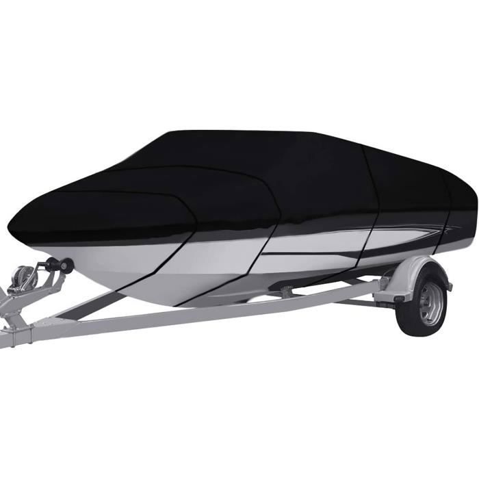 Housse De Bateau Semi-sur Mesure Pour Crownline 23 SS - Polyester 600D Résistant UV/eau - Avec Sangles Et Sac De Rangement