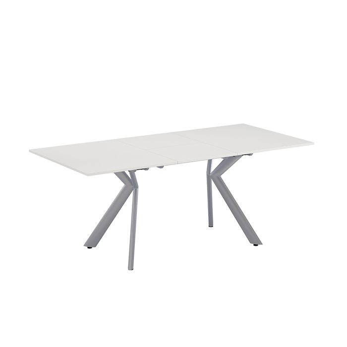 Table de salle à manger Trill 140-190 x 90 cm extensible Blanc/Gris Vicco 51995 Table de salle à manger Trill 140-190 x 90 cm extensible Blanc/Gris Vicco 51995
