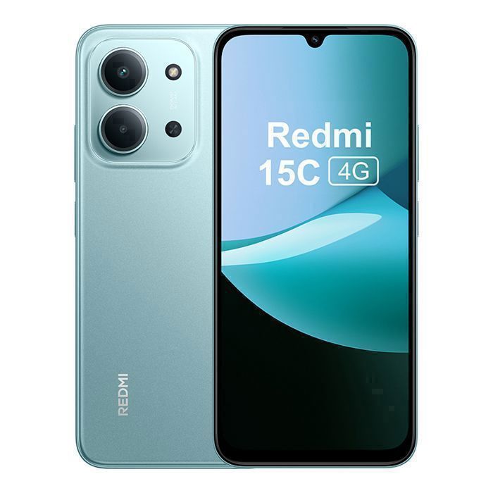 Xiaomi Redmi 15C Smartphone 4G 4 RAM 128G ROM Vert- Version EU