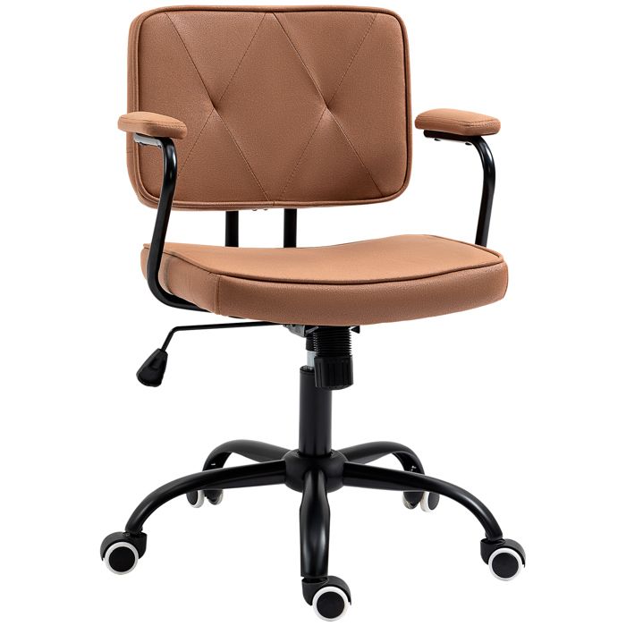 chaise de bureau Vintage chaise de bureau réglable en hauteur avec fonction rocker pour Bureau à domicile jusquà 120 kg
