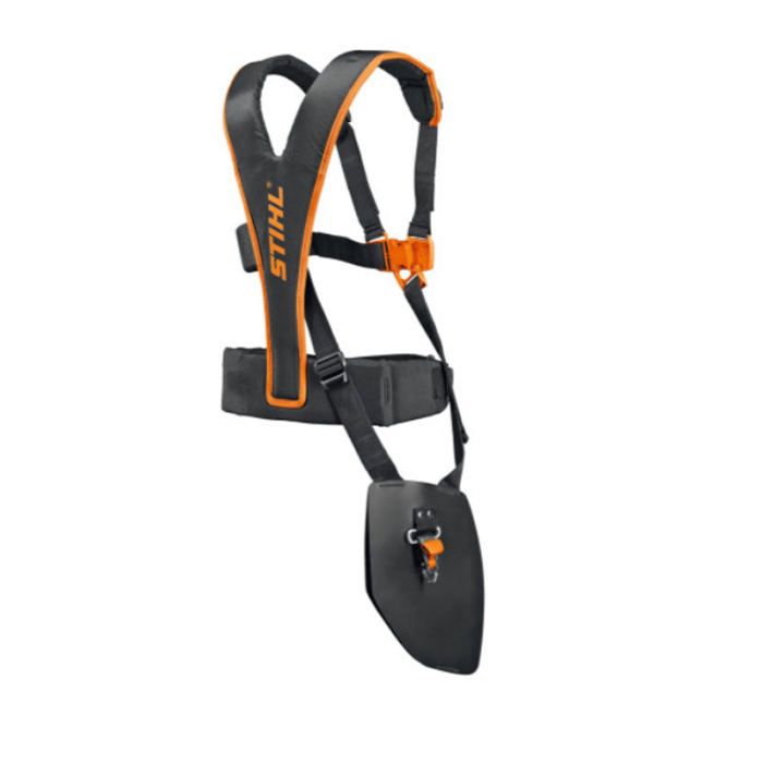 Stihl Harnais de portage forestier Advance Plus 41477109015 rembourré noir/orange ajustable