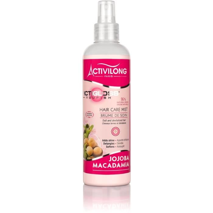 Activilong Actigloss Brume De Soin Jojoba Macadamia 250 Ml Achat Vente Apres Shampoing Activilong Actigloss Brume 250 Ml Cdiscount