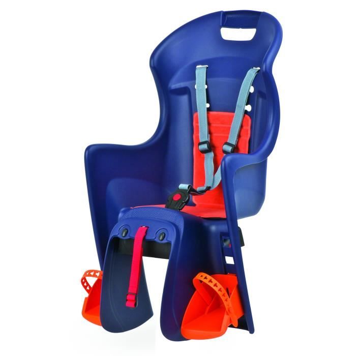 Si ge V lo avec fixation porte bagage Polisport Boodie Bleu et