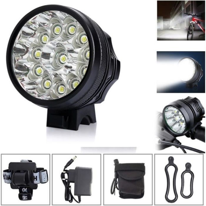 Lampe led velo puissante hotsell