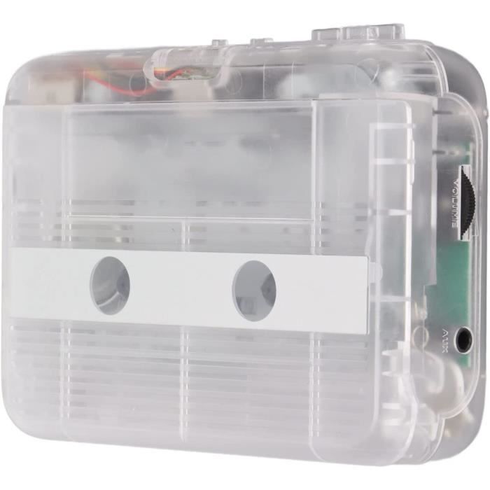 Lecteur De Cassette Bluetooth Portable - Inversion Automatique - Sortie Casque 3.5mm Et Bluetooth - Avec Casque Inclus