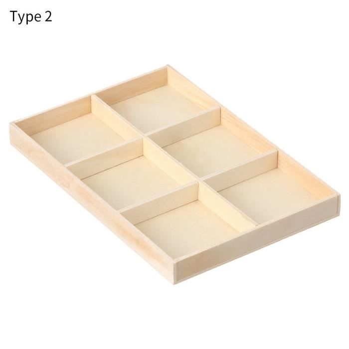 Porte-plateau Pour Peinture Diamant En Bois - Organisateur 16 Cases Avec Tiroir Pour Strass Et Outils