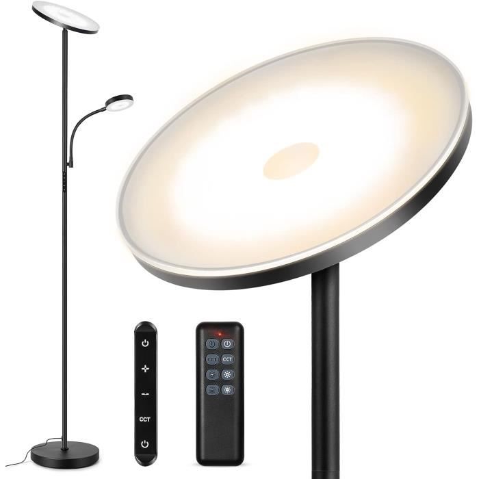 2 Pièces Lampadaire sur Pied Salon LED RGB Réglable APP Contrôle  Télécommande, Mode Musique, Lampe Atmosphère 104CM Hauteur - KENUOS -  Cdiscount Bricolage