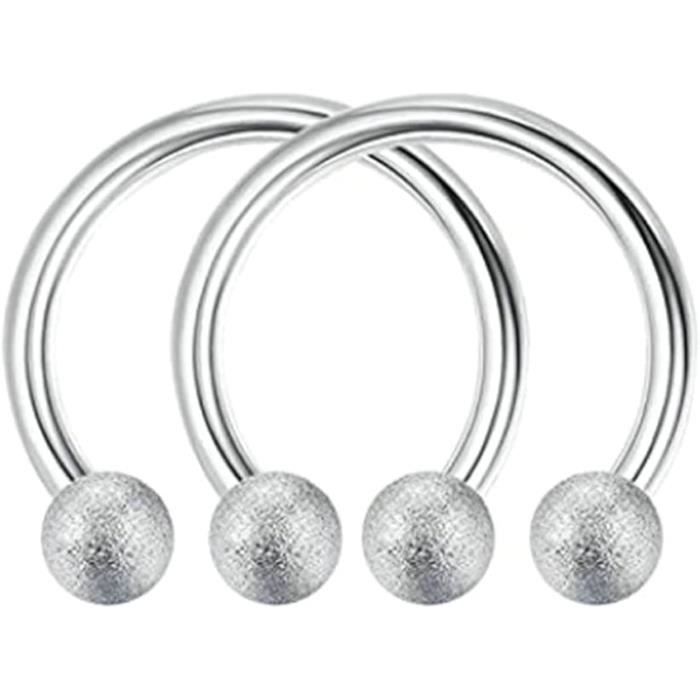 Set Piercing Oreille AceFun 4 Pistolets Stériles | Pour Tragus, Helix, Lobe - Acier Inoxydable