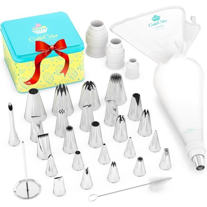 Kit Pâtisserie AZOMKER 488 Pièces - Douilles, Poches, Accessoires Pro