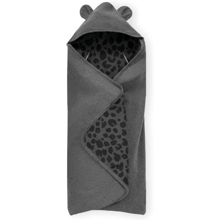 Couverture Emmaillotage Bébé Hauck Snuggle N Dream - Pour Siège Auto, Poussette, Nacelle - Tissu Coton Respirant, Ouvertures Harnais, Lavable Machine