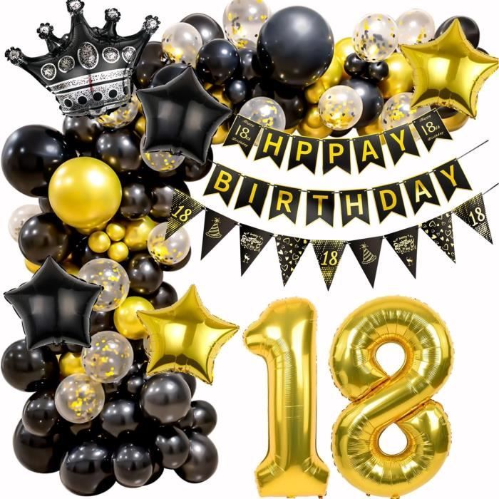 Couronne Et Accessoires 18 Ans Pour Fille – Déco Fête D'anniversaire Pailletée