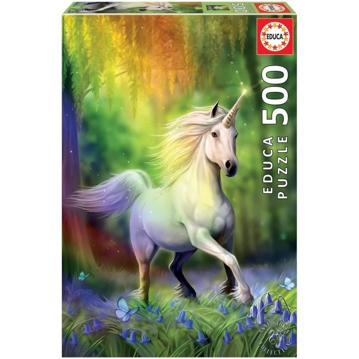 Educa Puzzle Marvel 500 Pièces – Les Héros En Action – 34x48 Cm – Avec Colle Fix Puzzle Offerte – Cadeau Parfait Pour Enfants Et Adultes