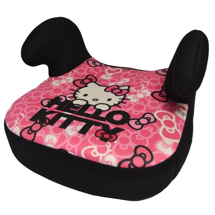 Si ge auto rehausseur auto Hello Kitty groupe 2 et 3 de 15Kg