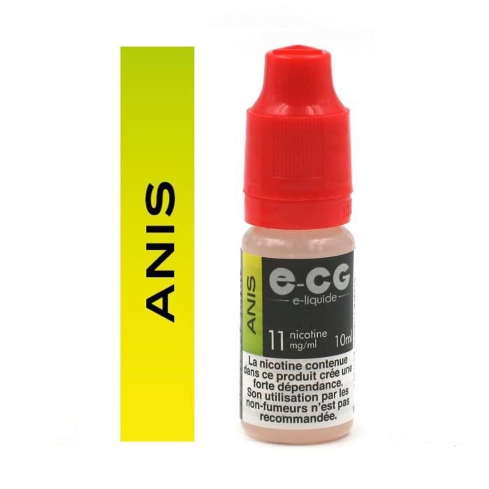 E-liquide E-CG - Got Anis 11 mg/ml - Cdiscount Au quotidien