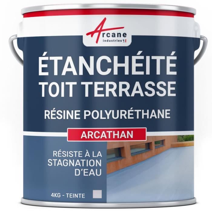 Resine D Etancheite Toit Terrasse Plat 4 Kg Achat Vente Kit D