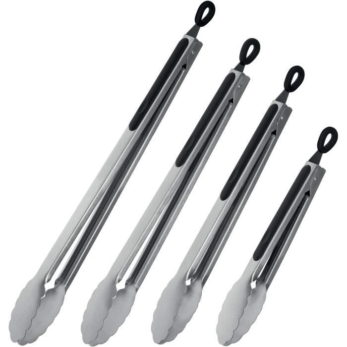 Pince Barbecue XXL Acier Inoxydable 58cm - Rex Garden - Fabriqué En Allemagne
