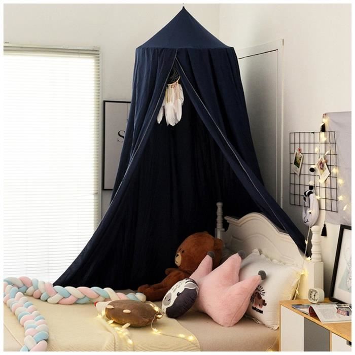 Ciels De Lit Bebe Grande Baldaquin Lit Tente Gamins Dome Princesse Coton Moustiquaire Repulsif Pour Insectes Pour Enfants Salle De Lecture Jouant Decoration De Chambre A Coucher La Chambre De Bebe Ciels