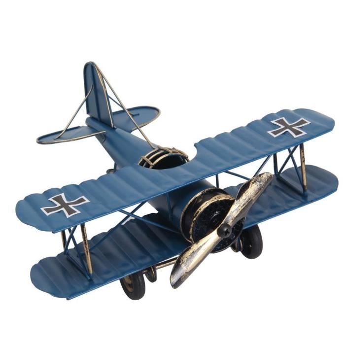 Berry President Modele Reduit D Avion A Helice Retro En Fer Forge