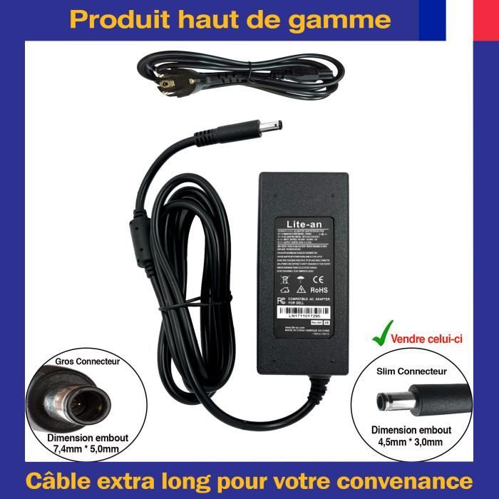 adaptateur d'alimentation Chargeur universel 90W Dell IBM PC Sony 13  Embouts