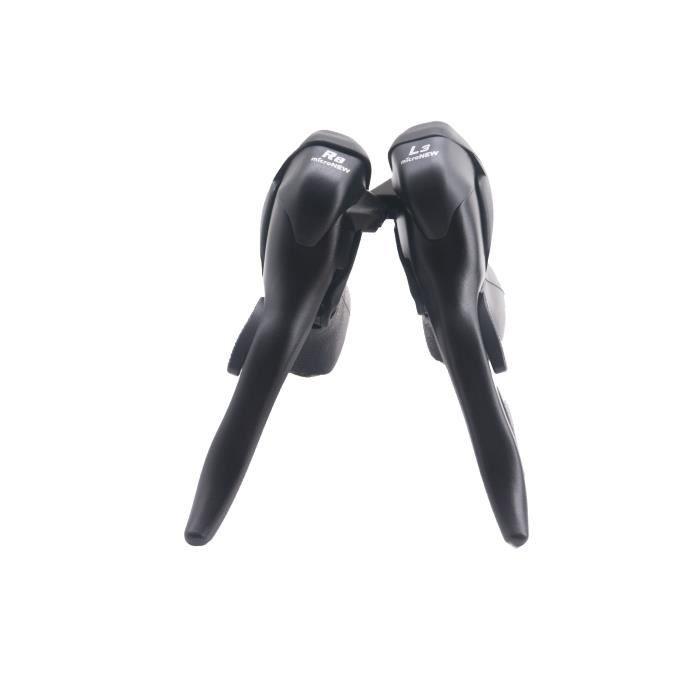 Manettes Vélo CYSKY 3x7/8/9 Vitesses - Combo Leviers Changement | Compatible Shimano - Avec Câbles