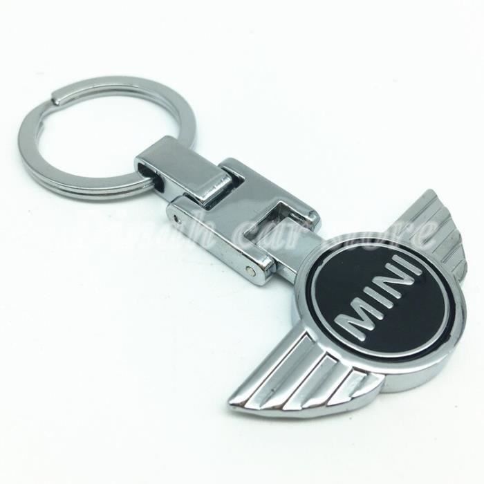 Porte-clés,1 pièces 3D porte clés pour BMW Mini Cooper R56 R50 R53 F56 F55  R60 voiture emblème Badge noir porte clés - Type MINI - Cdiscount Bagagerie  - Maroquinerie