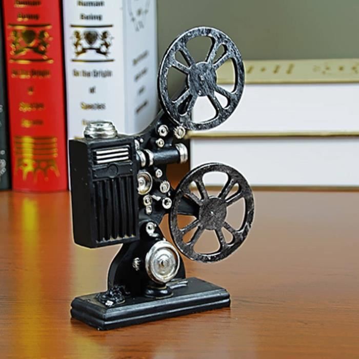 Modèle de projecteur de film rétro vintage de haute qualité, modèle de projecteur de film facile à utiliser pour le salon à la