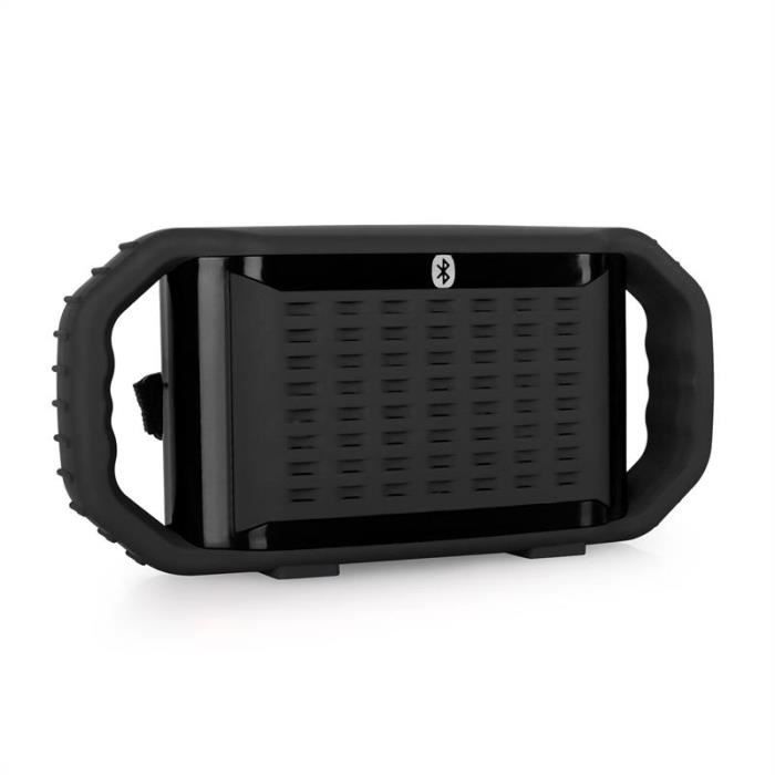 AUNA Poolboy enceinte bluetooth usb aux &eacute;tanche -noir