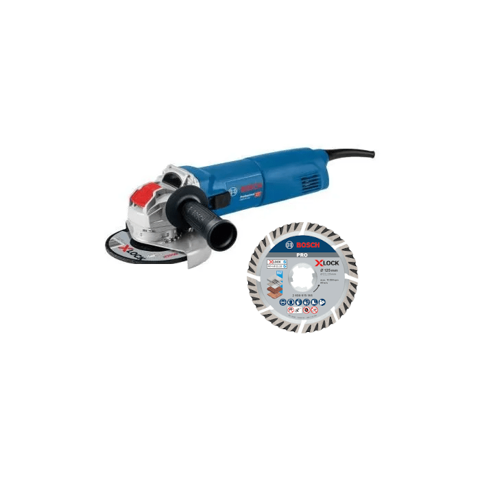 Meuleuse Angulaire Bosch GWX 14-125 – 1400 W, Filaire, X-LOCK - vue 2