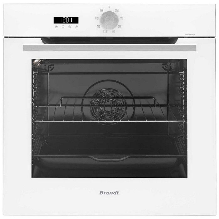 Four Pyrolyse BRANDT BOP7534W - Four électrique - Convection -