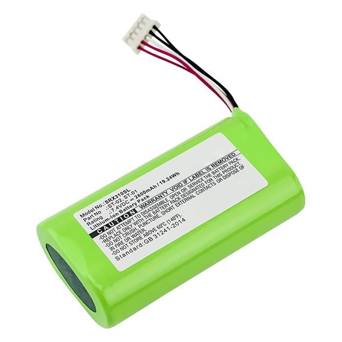 Para Sony SRS-X3 SRS-XB2 SRS-XB20 baterías nuevo ST-01 7,2 V 2600mAh 3400mAh batería de Altavoz Bluetooth - AliExprs 44