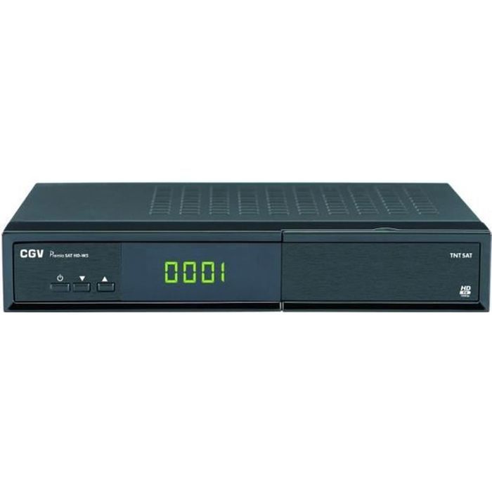 CGV Premio EASYONE HD4 – Décodeur Satellite HD Enregistreur – HOTBIRD, ASTRA, TURKSAT – Toutes Chaînes Gratuites