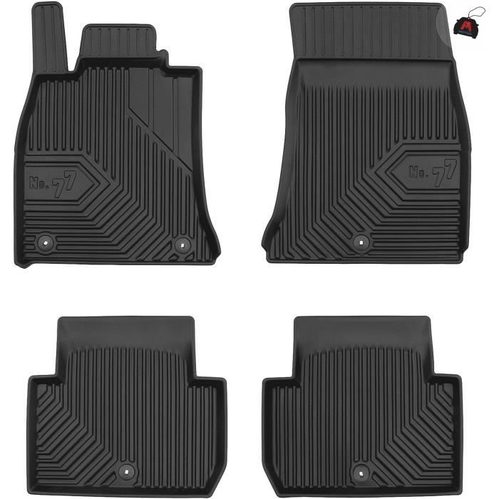 Tapis De Sol Caoutchouc Pour Kia Ceed II 2012-2018 – Noir, Antidérapant, Protection Maxi – Scan 3D, Ajustement Parfait