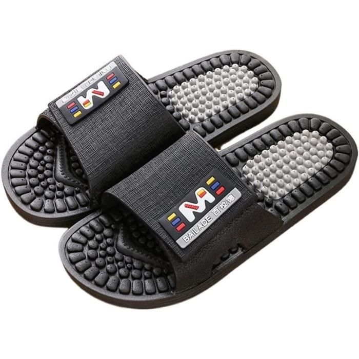 Chaussons Hommes ONCAI à Semelle Orthopédique - Soutien Voûte Plantaire - Fourrure Teddy - Taille 40-49