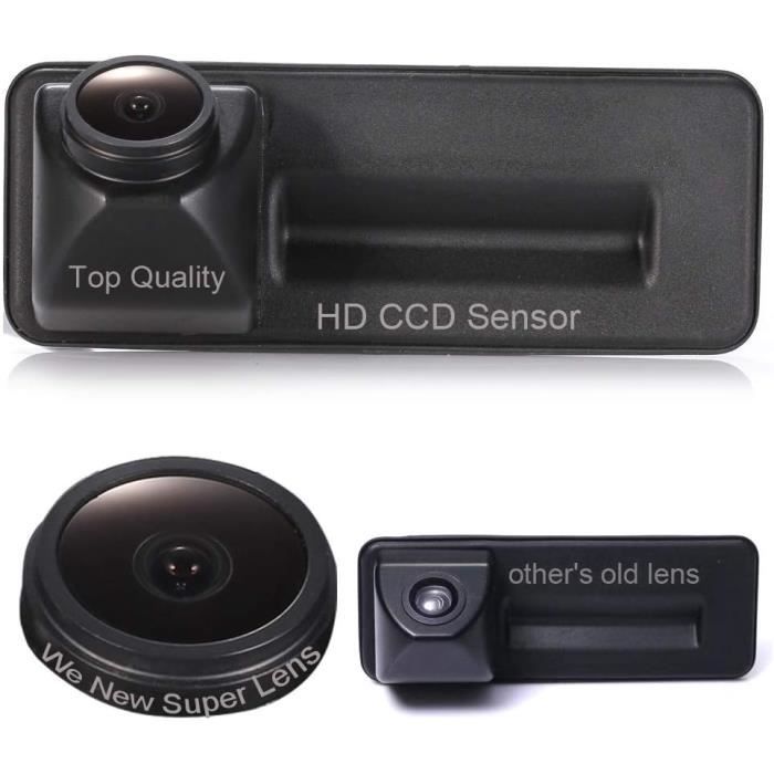 Stuur auto camera 1280 * 720 pixels 1000 TV lijnen Super groothoek Super HD achteruitrijcamera voor