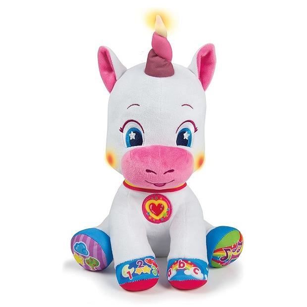 Peluche licorne shop lumineuse et musicale