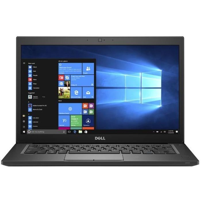 Dell Latitude 7480 PC portable 14 Full HD Intel Core i5 8 Go de RAM SSD Intel HD 620 Windows 10 Professionnel - vue 2