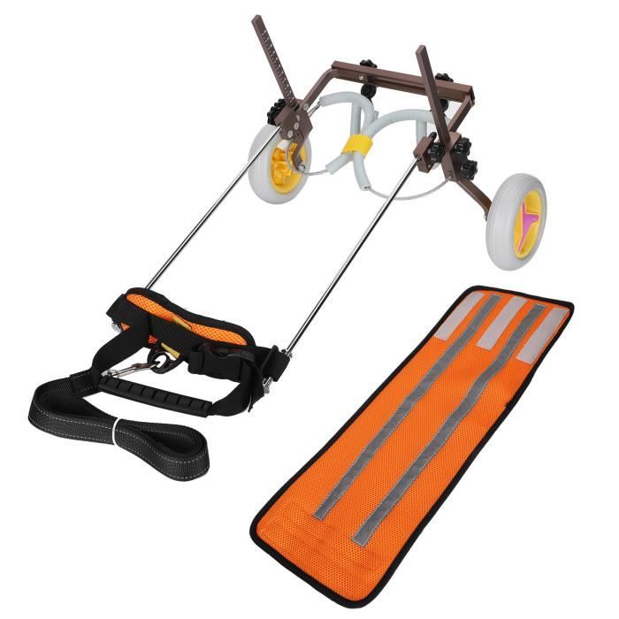 Comparer les prix de Drfeify Chariot de marche auxiliaire pour chien handicapé